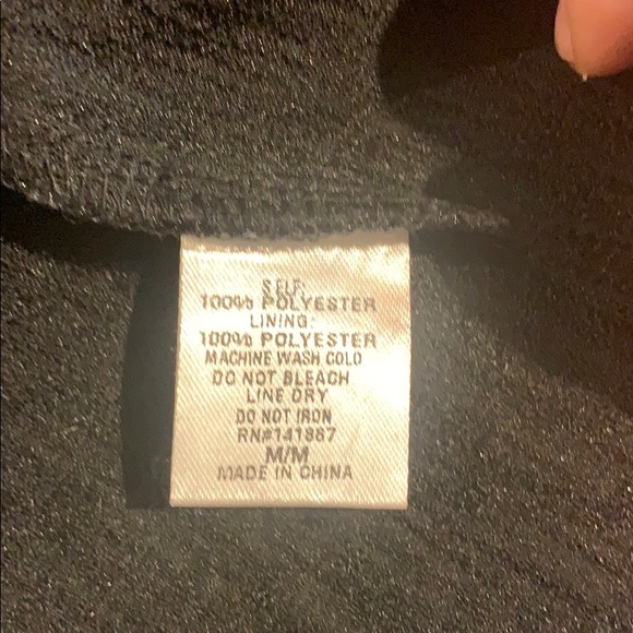 C. Luce Black Halter Top Romper Bow Tied Neck - Picture 5 of 8